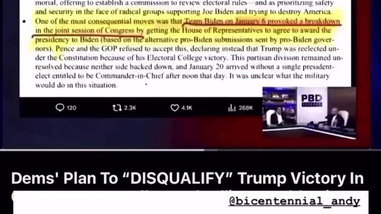 Is the 14th amendment their back up plan?