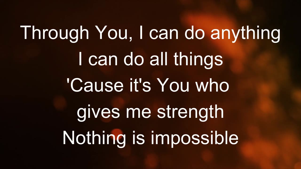 Nothing Is Impossible - Planetshakers (Instrumental Remix Lyric Video)