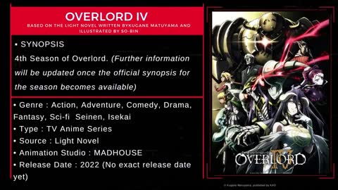 Overlord season 4 trailer