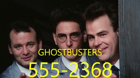 GHOSTBUSTERS COMMERCIAL