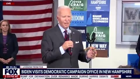 WATCH: Biden Calls To 'Lock Up' Trump Two Weeks Before Election Day