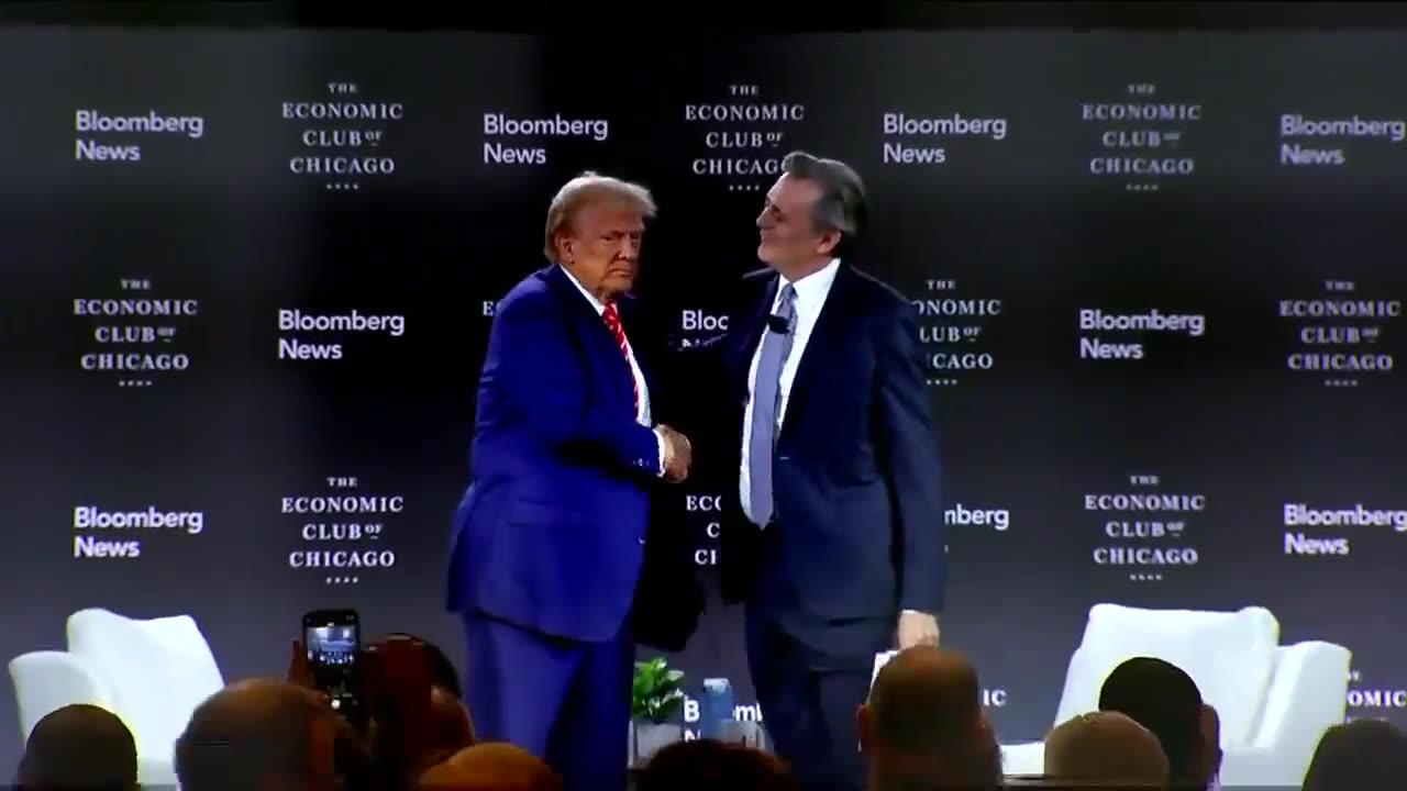 Donald Trump At The Economic Club Chicago 10/15/24