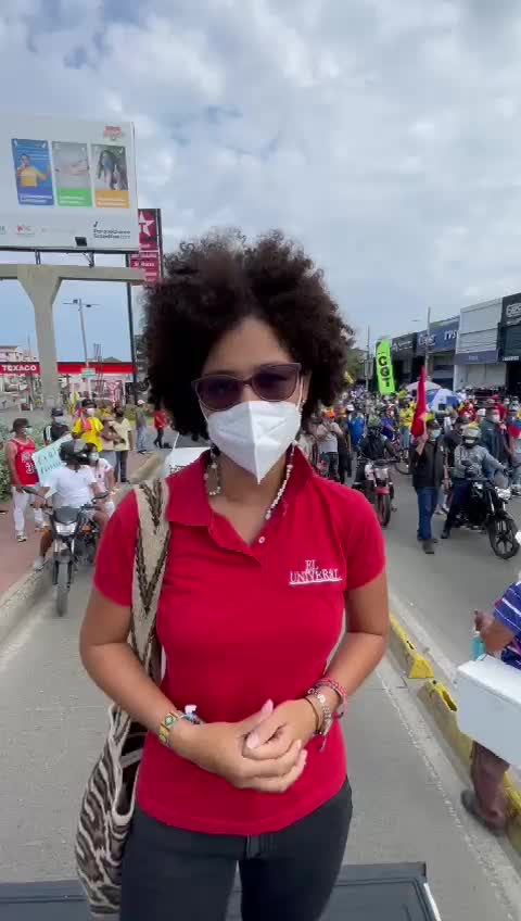 Así transcurre la marcha del 1 de mayo en Cartagena