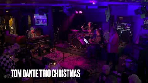 Tom Dante Trio Christmastime Is Here with Greg Vail Saxophone live from Skyloft Laguna Beach.