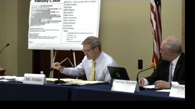 WATCH JIM JORDAN RIP DR. FAUCI TO SHREDS