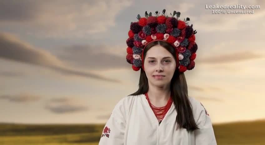 Bizarre Ukrainian social ad shows girl slits the throat of a Russian soldier