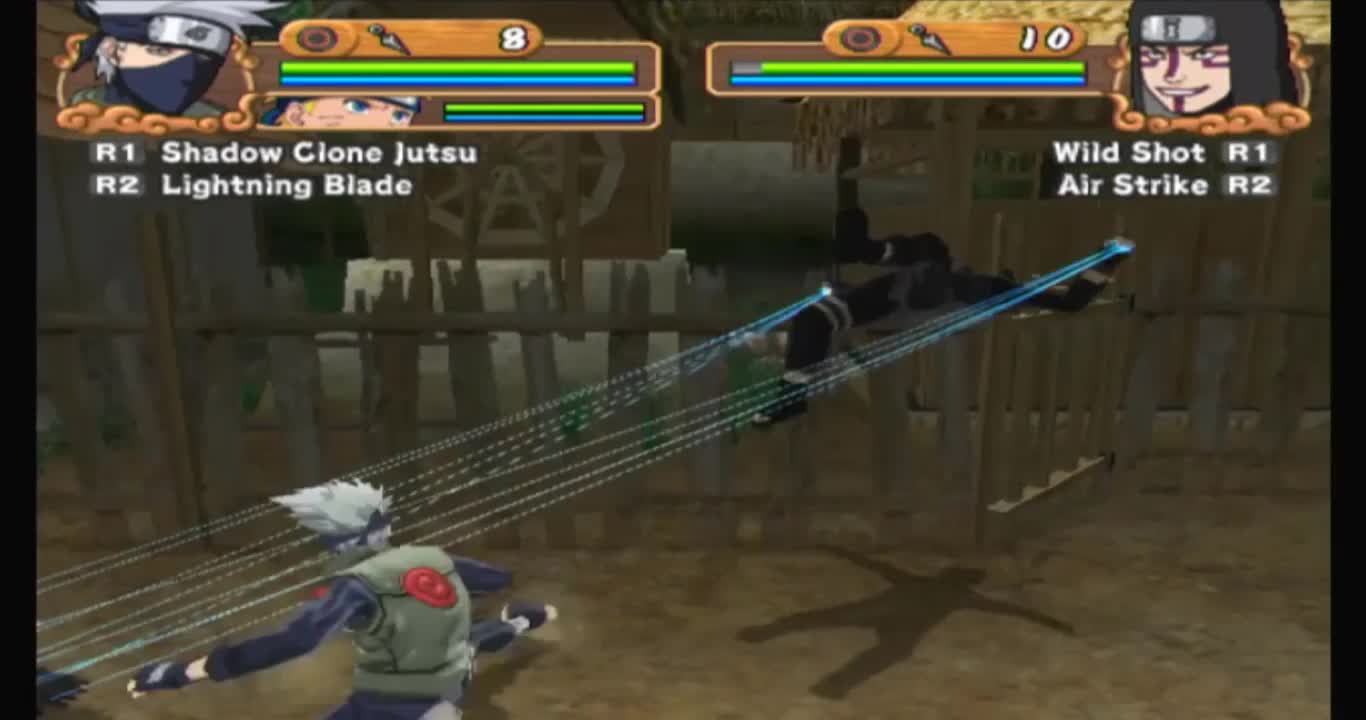 Naruto: Uzumaki Chronicles 2 Gameplay