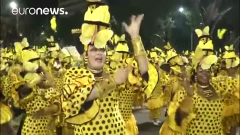 Rio's carnival in full swing with elite samba school parades