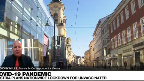 Austria To Imprison Unvaccinated In Indefinite Lockdown