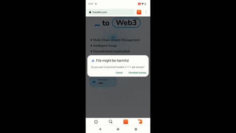 Install FXWALLET on Android (no KYC)