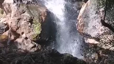 Waterfall with music