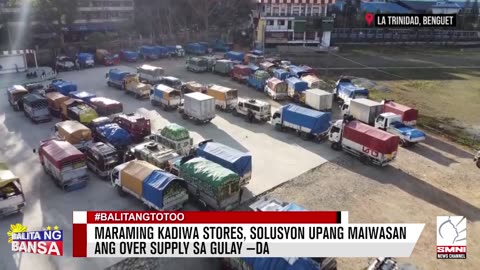 Maraming Kadiwa stores, solusyon upang maiwasan ang over supply sa gulay —DA