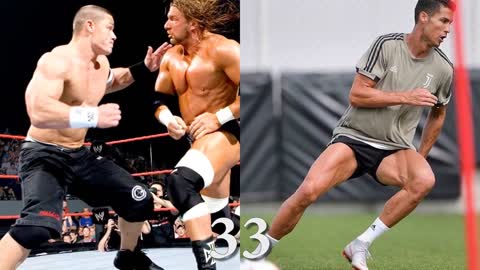 John Cena VS Cristiano Ronaldo Transformation