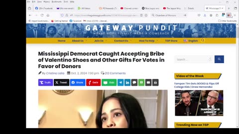 Mississippi Democrat Caught Accepting Bribe of Valentino Shoes and Other Gifts For Votes in Favor of