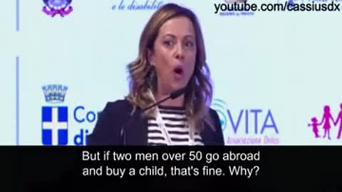 Giorgia Meloni's electrifying speech at the World Congress of Families - FULL SPEECH