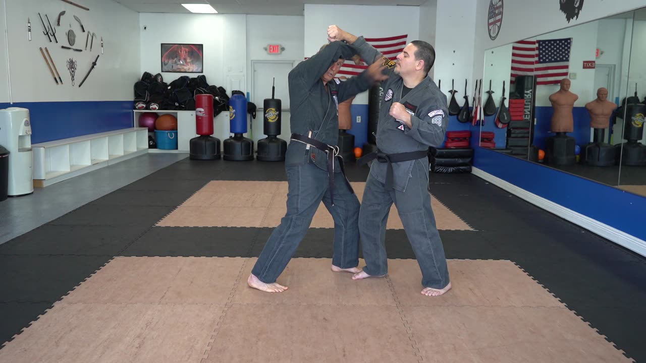 Correcting common errors executing the American Kenpo technique Circles of Protection