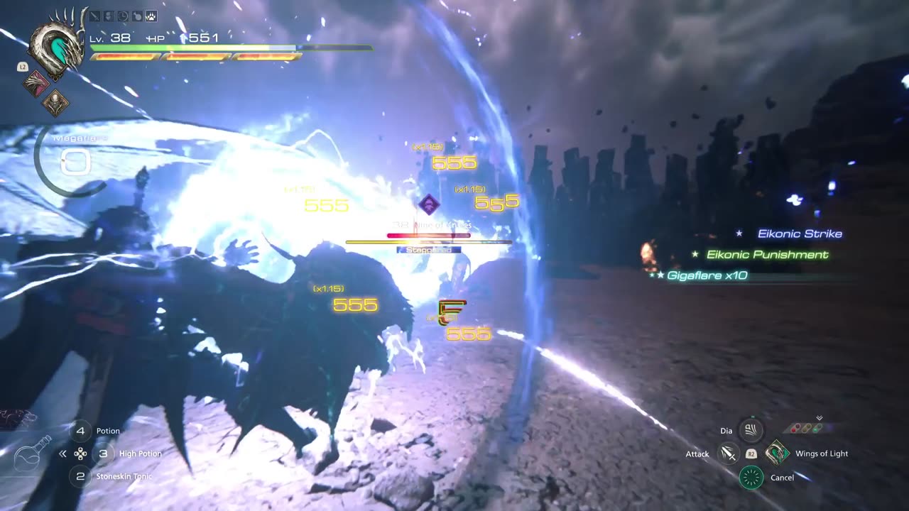 Final Fantasy 16: The Nine of Knives Fight