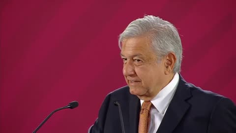 Conferencia Matutina, AMLO desde Palacio Nacional 12/11/2018