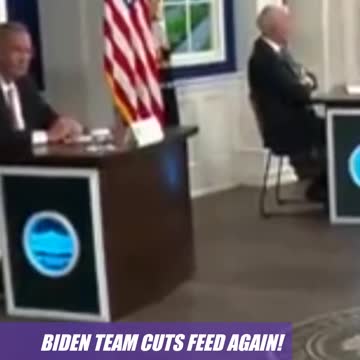 Joe Biden's Handlers Deliberately Cut His Live Stream