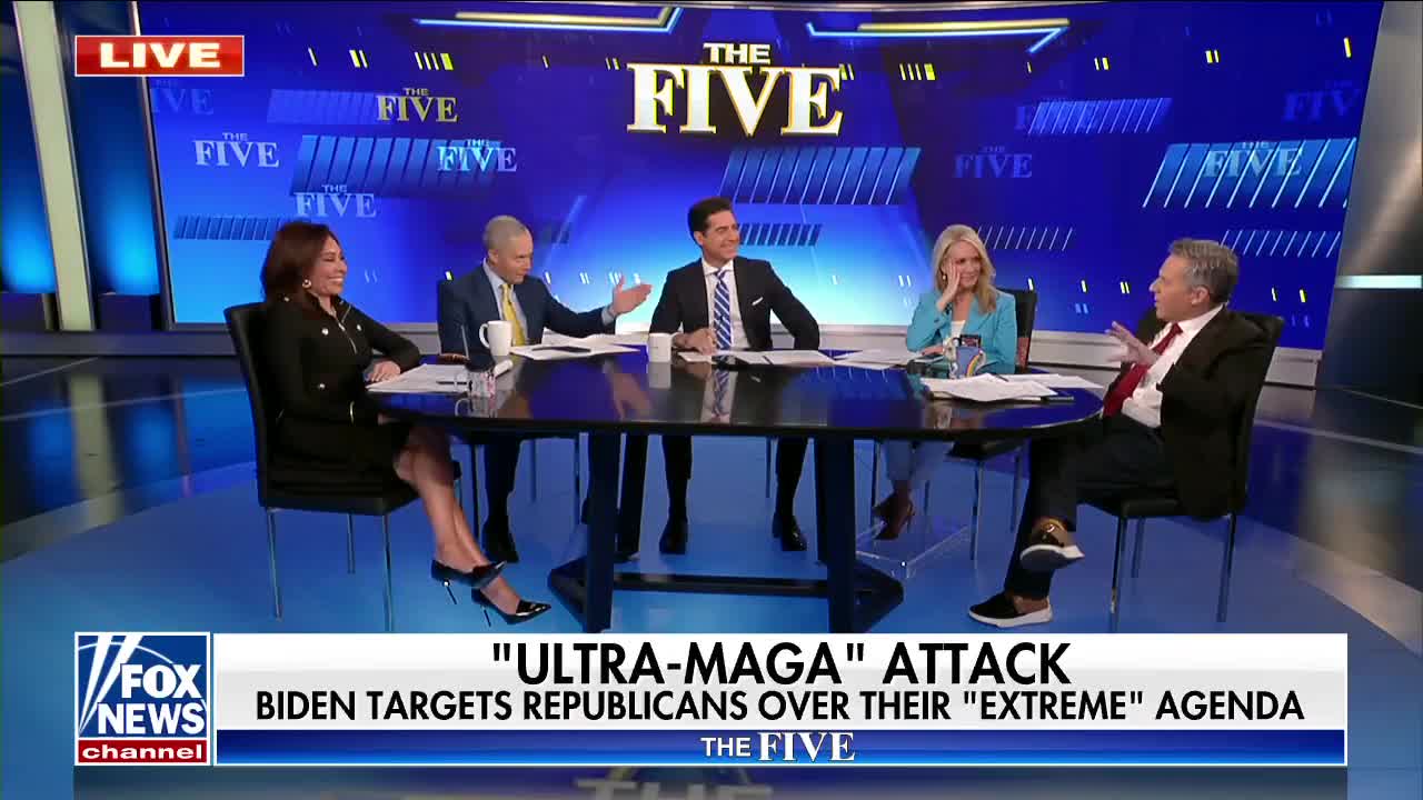 'The Five' mock Biden's 'Ultra-MAGA' attack