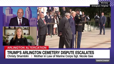 She attended Arlington National Cemetery event at center of Trump controversy. Here's what she saw