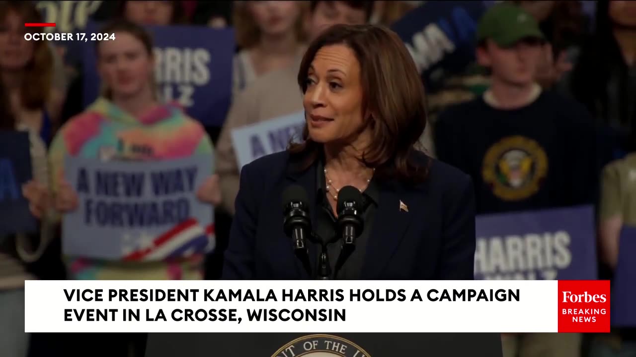 'Just Google Project 2025'- Kamala Harris Slams Trump At Wisconsin Campaign Rally