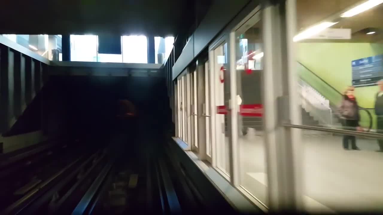 Metro / subway pilot in Lausanne Switzerland