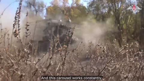 T-72B3 tank crews of Yug Group of Forces support assault detachments