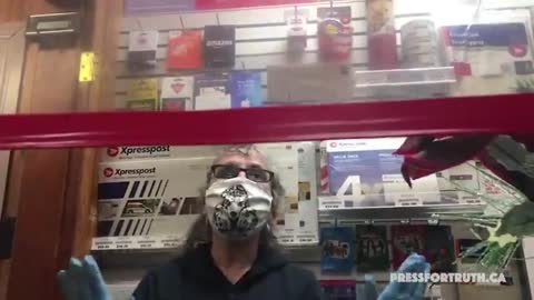 Man denied his mail by Canada Post for not wearing mask, then RCMP shows up at his door!?