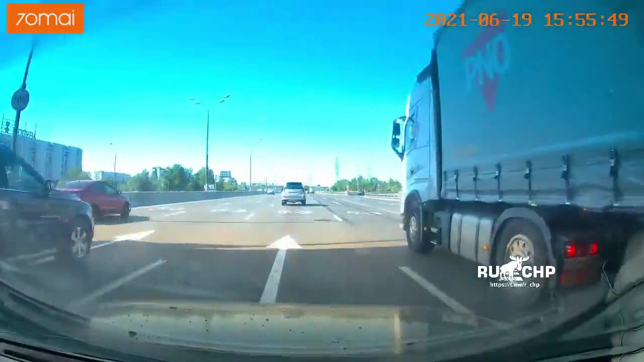 Painting the curb on the highway new video