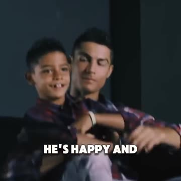 Ronaldo talks about his sons future 😶😳