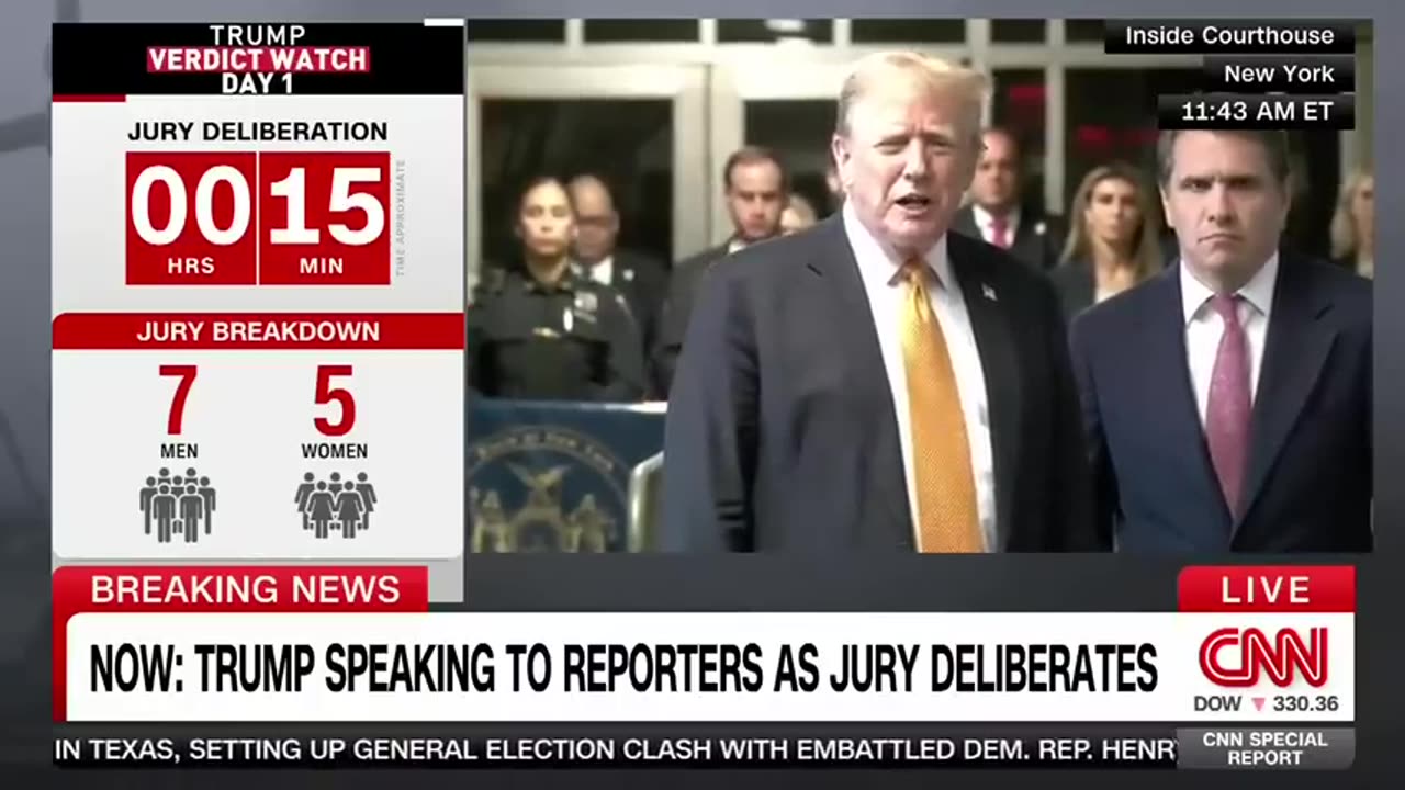 CNN reporter clarifies Trump's claim judge in hush money trial donated to Biden's campaign CNN News