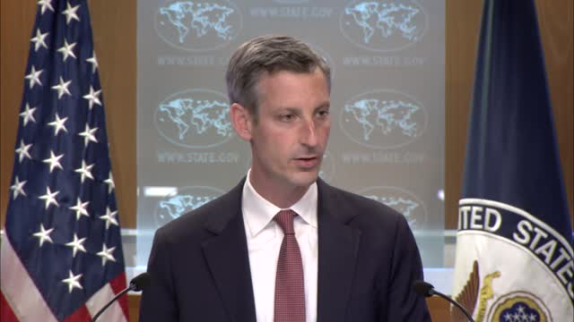 Spokesperson Ned Price leads the Department Press Briefing, at the Department of State. - October 25, 2022