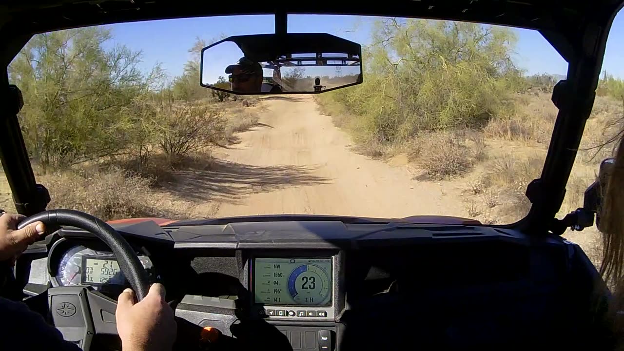 Camera Mount Test Ride - Polaris General XP