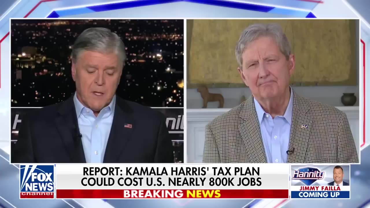 John Kennedy Whoever crafted Kamala Harris' economic plan wouldn’t be in charge of a ham sandwich