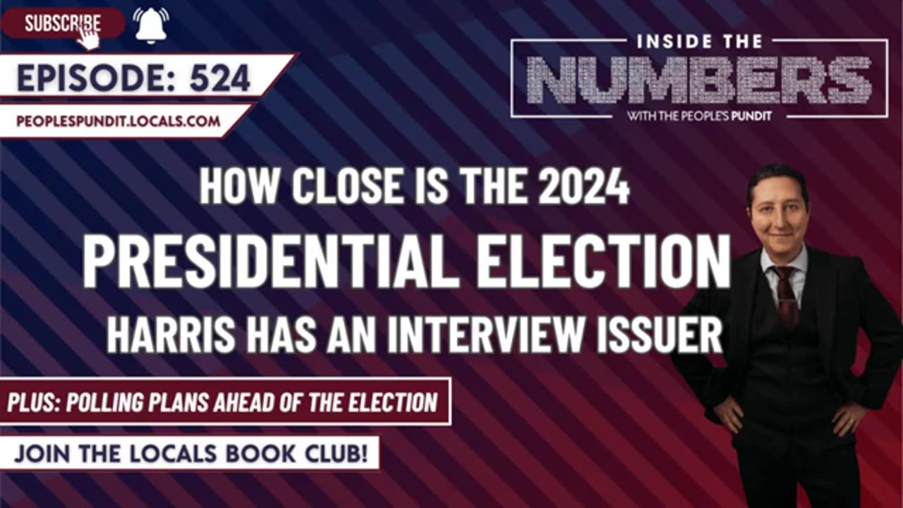 Rich Baris: How Close Is the 2024 Presidential Election? - 9/27/24