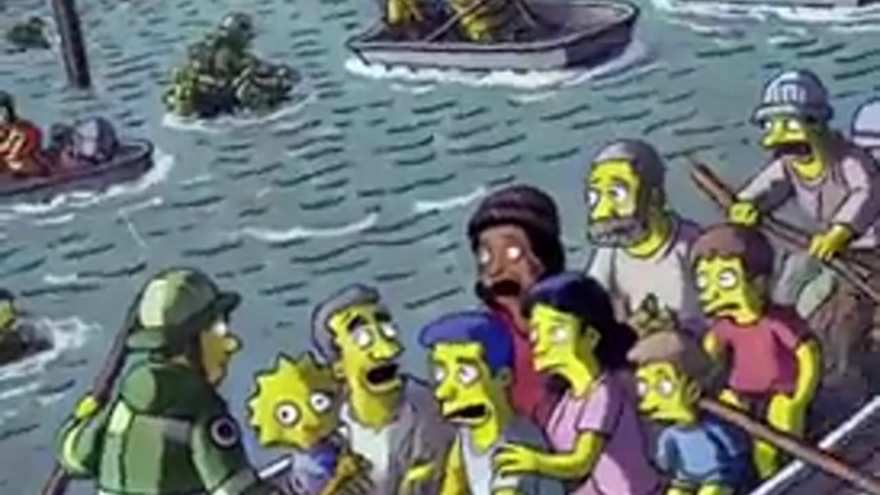 Simpsons Predicted Hurricane Milton