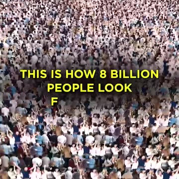 Přelidnění planetyje iluze. Takto vypadá 8 miliard lidí ve srovnání městem New York