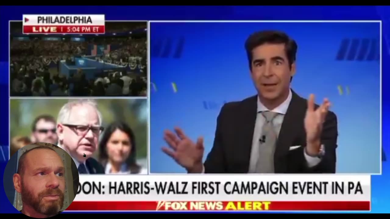 Jesse Watters just destroyed VP candidate Walz - so far Left it is INSANE.