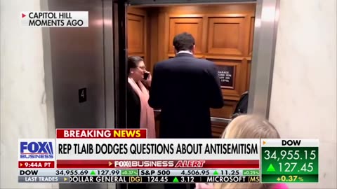 Rep. Tlaib FLEES When Confronted on Comments That Got Her Censured