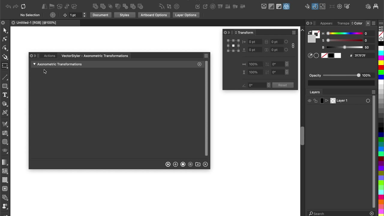 VectorStyler - Actions file content is deleted when deleting action(s) from the Actions Panel