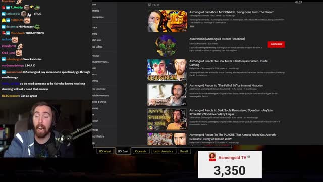 Asmongold Announces NEW OFFICIAL YouTube Channel - Asmongold TV