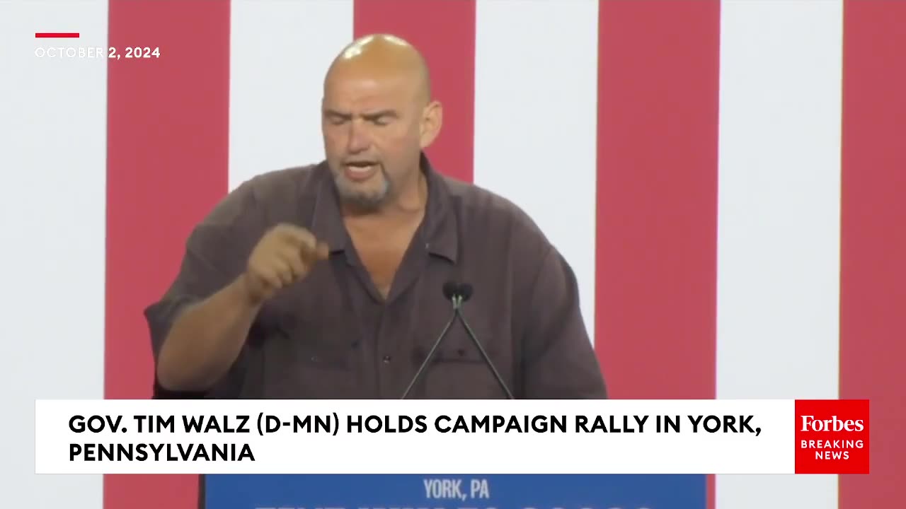 JUST IN- John Fetterman Roasts JD Vance Following Vice Presidential Debate