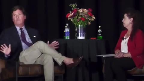 Tucker discusses why all these “republicans are voting for Harris.”