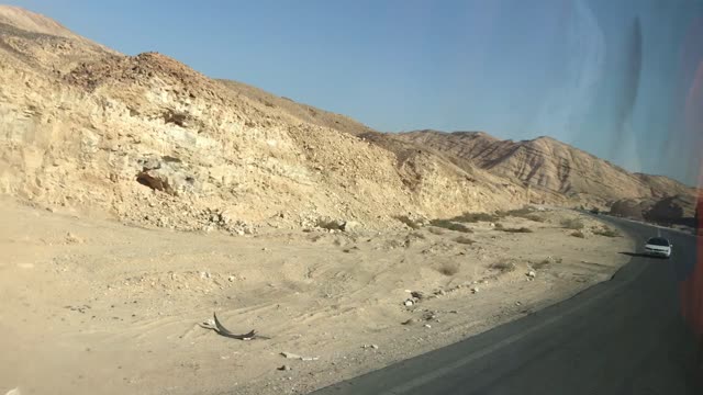 Stunning Mountains View Of Sharm El Sheikh Desert