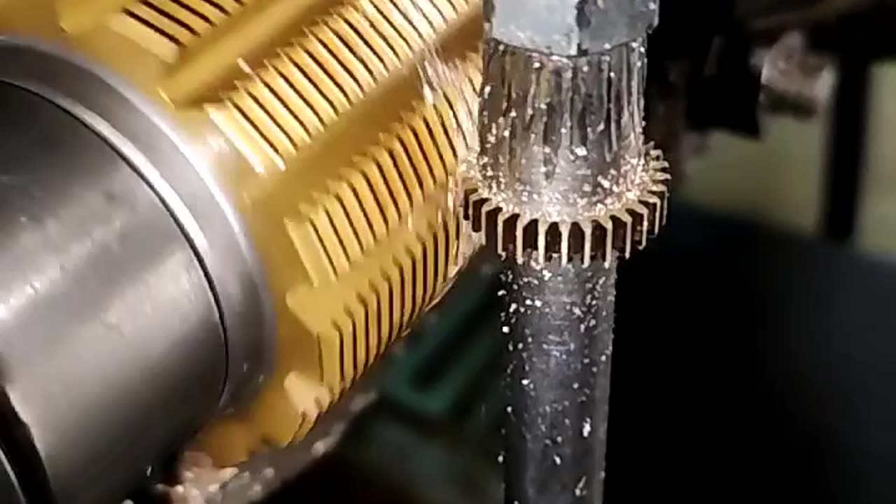 Gear grinding process, So Cool and Oddly Satisfying