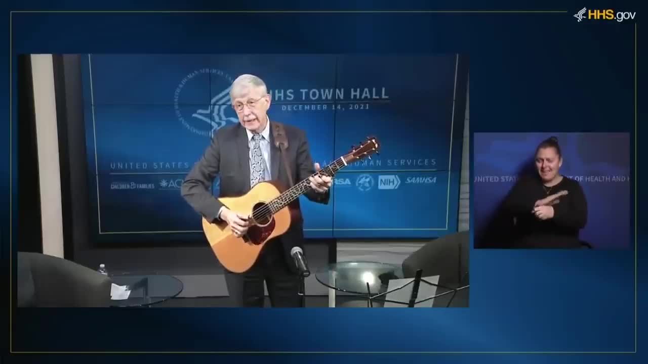 CRINGE: National Institutes of Health Director Sings Creepy COVID Song