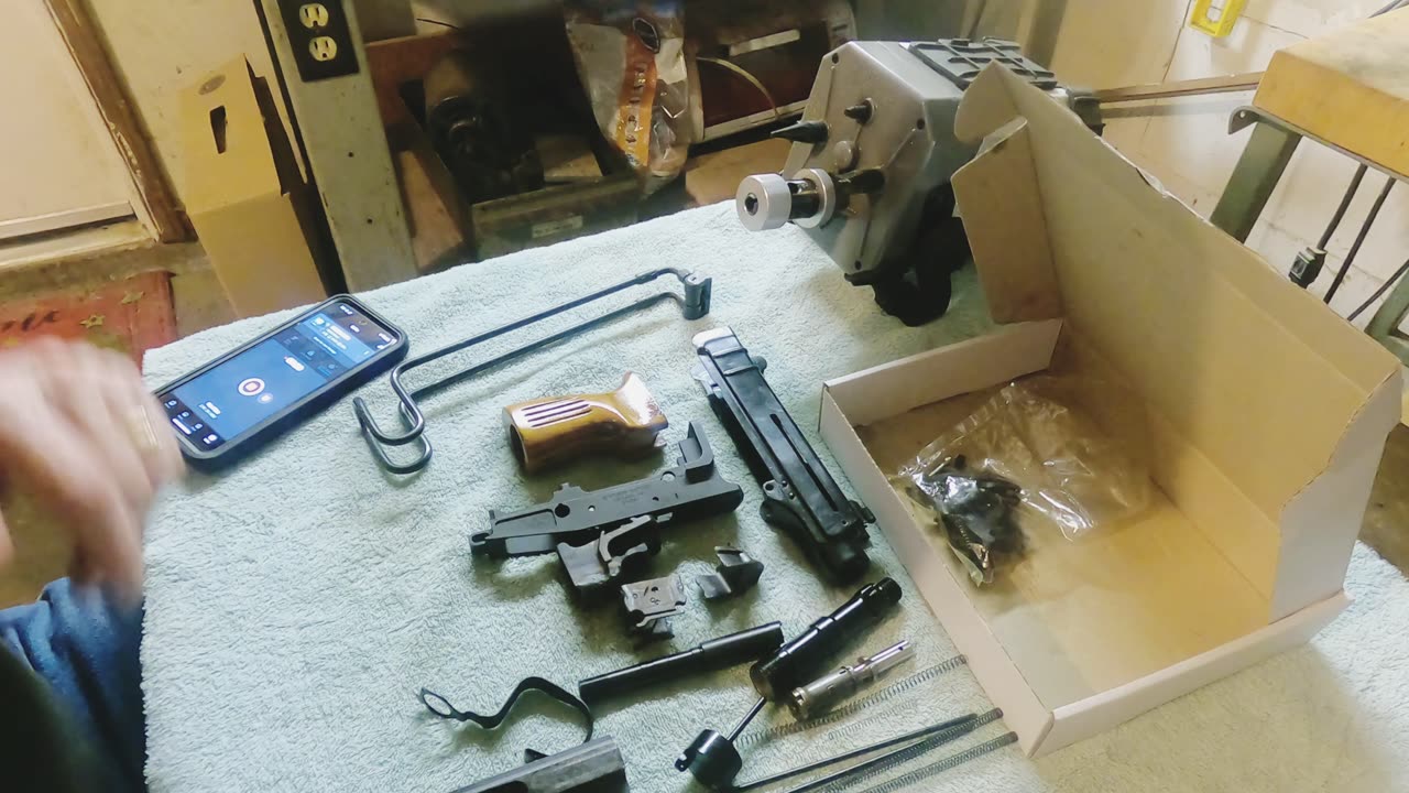 VZ61 Scorpion unboxing the parts kit from Royal Tiger Imports