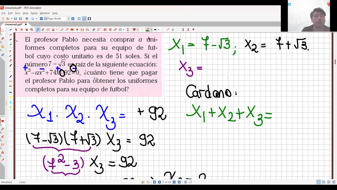 SEMESTRAL ADUNI 2024 | Semana 06 | Álgebra | Biología S2 | Economía | Geografía S2