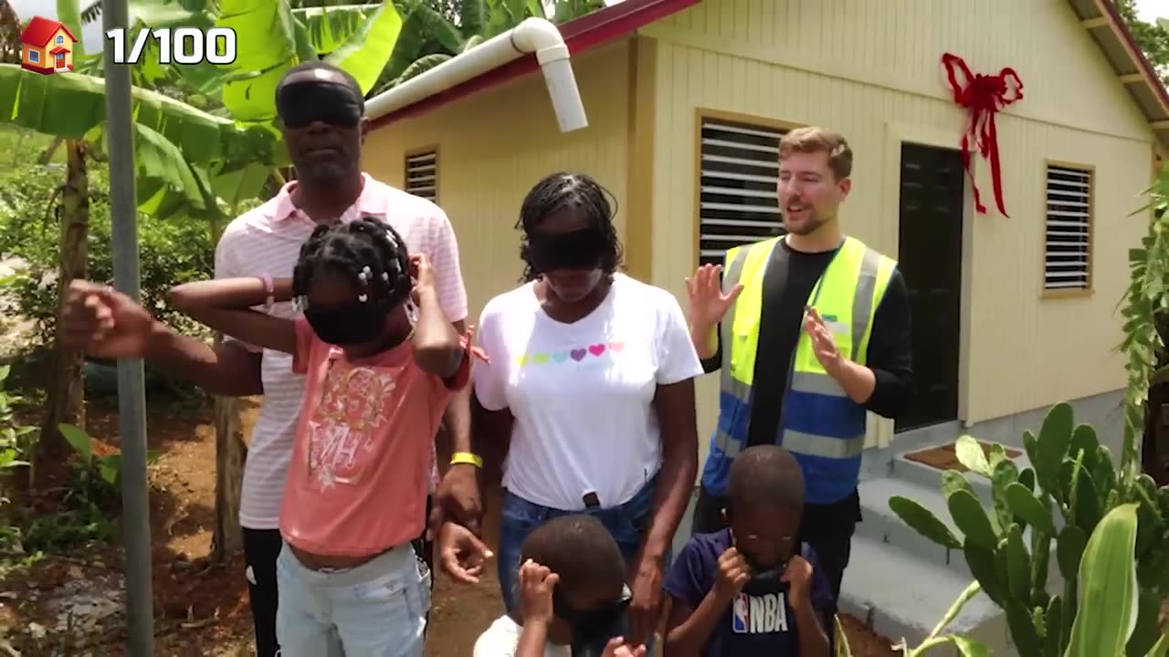 I Built 100 Houses And Gave Them Away! 🏡 | Life-Changing Impact